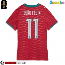Ženske Nogometnih dresov Portugalska Joao Felix #11 Domači SP 2026 Kratki rokavi